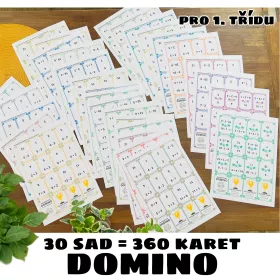 30 sad matematického domina do 20 bez přechodu 10. Mišákova třída