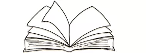 knížka stránka book