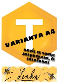 Včelí výzdoba třídy - girlanda Mišákova třída