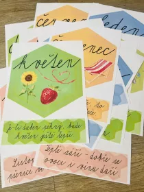Kalendář s pranostikami a ilustracemi Mišákova třída