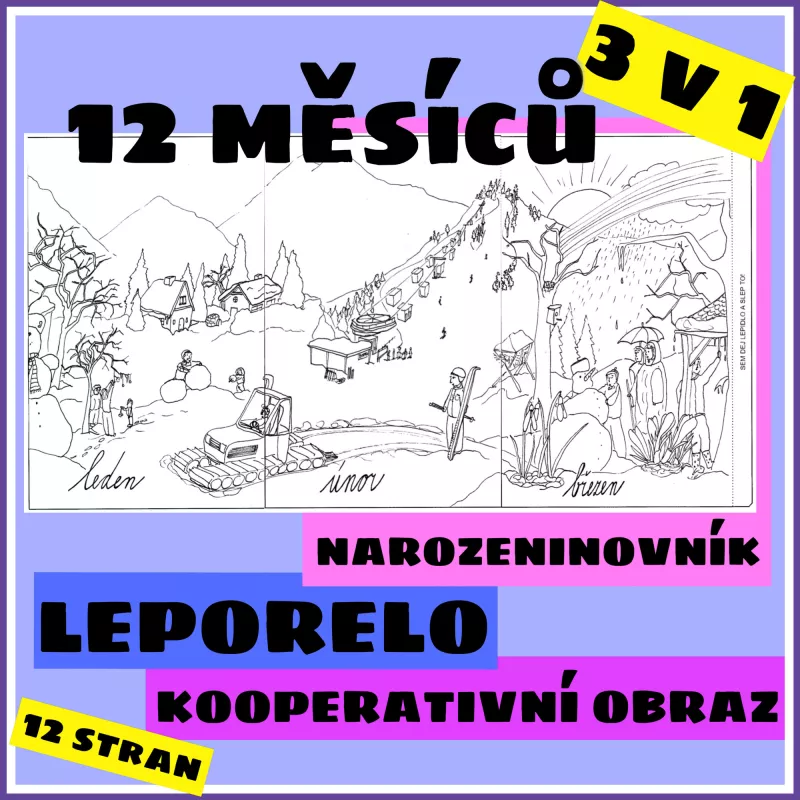 Kooperativní obraz 12 měsíců. Mišákova třída