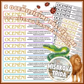 Matematické násobení se zvířaty. Mišákova třída