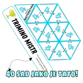 Nasobení pro 2. a 3. třídu. ve formě trimina. Mišákova třída