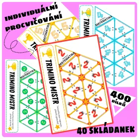 Nasobení pro 2. a 3. třídu. ve formě trimina. Mišákova třída