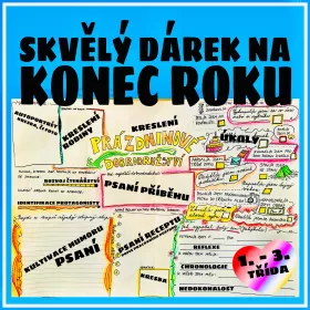 Odměna pro žáky na konec školního roku. Mišákova třída