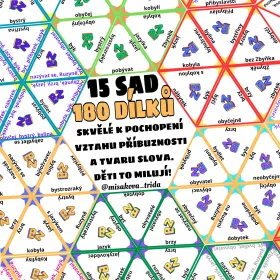 Opakování vyjmenovaných slov po Z, doplněná B ve formě Trimina. Mišákova třída