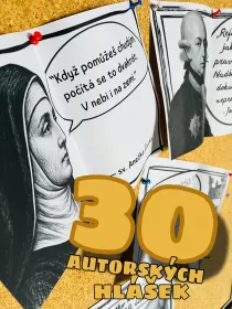 Poutavé plakáty s (ne)citáty historických osobností - Mohli to říct, řekli? Mišákova třída