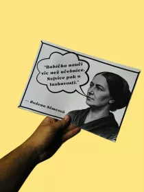Poutavé plakáty s (ne)citáty historických osobností - Mohli to říct, řekli? Mišákova třída