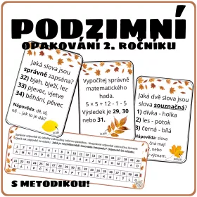 Procvičování matematiky a češtiny pro žáky 2. a 3.třídy. Mišákova třída