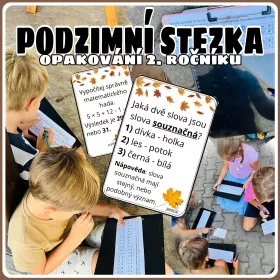 Procvičování matematiky a češtiny pro žáky 2. a 3.třídy.