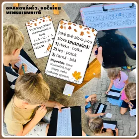 Procvičování matematiky a češtiny pro žáky 2. a 3.třídy. Mišákova třída