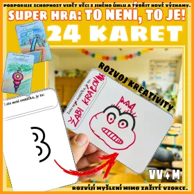 Tvořivé kartičky pro žáky, dle jejich fantazie.