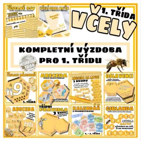 kompletní balíček výzdoba pro první třídu