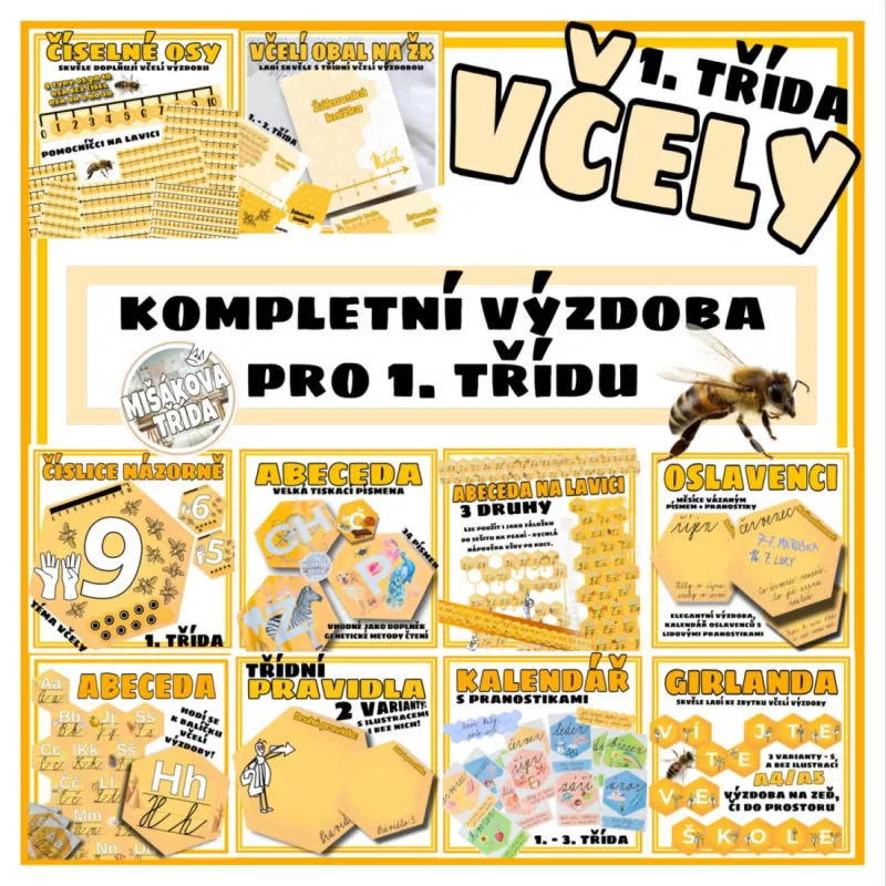 kompletní balíček výzdoba pro první třídu