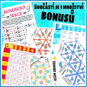 Zábavná a vzdělávací hra na vyjmenovaná slova a jejich význam formou domina. Mišákova třída