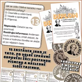 Zábavná forma učení pro žáky, kteří se chtějí ponořit do světa H.Ch.Andersena. Mišákova třída