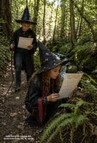 Čarodějnice - projekt - šifry, čtení, QR kódy, tvoření Mišákova třída