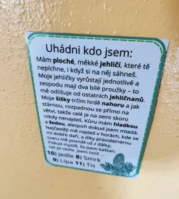 Den stromů – zábavná stezka s tajenkou, hrou, triminem a QR kódy Mišákova třída Den stromů – zábavná stezka s tajenkou, hrou, triminem a QR kódy Mišákova třída