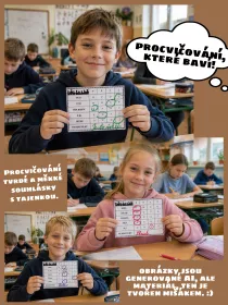 Kartičky s povoláním na procvičování tvrdých a měkkých souhlásek. Mišákova třída