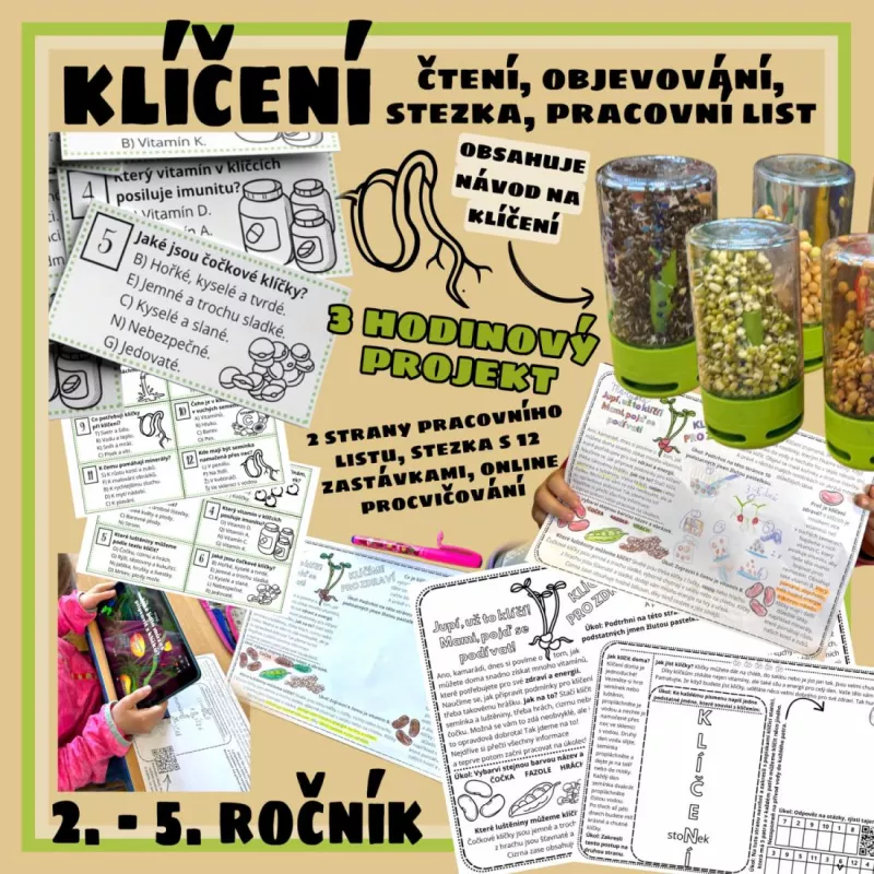 Klíčení - projekt ČJ, PRV Mišákova třída