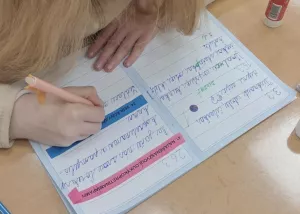 Oprava popletených vět s tematikou jara. Mišákova třída