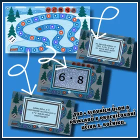 matematika online procvicovani slovni ulohy deskova hra
