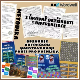 metodika, PDF, vzdělávací, osmisměrka, tři králové, kvíz