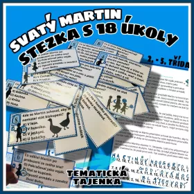 Svatý Martin - stezka s 18 úkoly