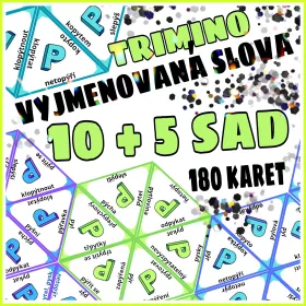 Trimino - vyjmenovaná slova po P
