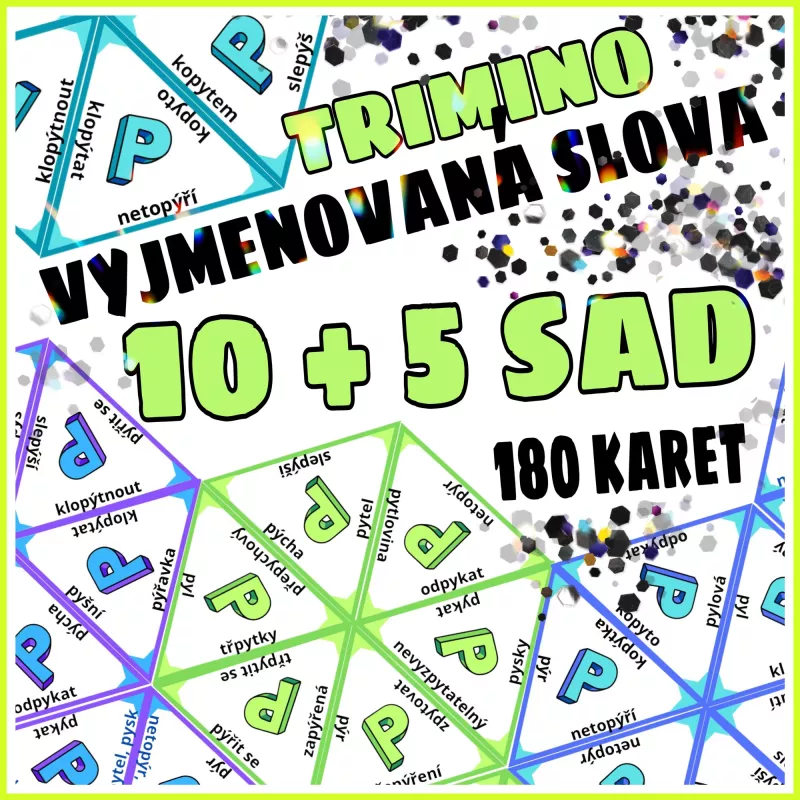 Trimino - vyjmenovaná slova po P Mišákova třída