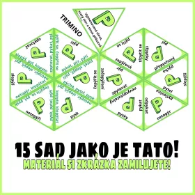 Trimino - vyjmenovaná slova po P Mišákova třída Trimino - vyjmenovaná slova po P Mišákova třída