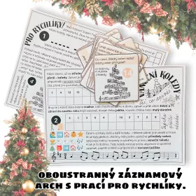 Vánoční stezka o koledách, PDF