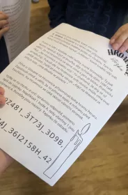 Zábavná bojová stezka pro žáky na téma Hromnic. Mišákova třída Záznamový arch, čteme o hromnicích.