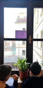 Zábavná bojová stezka pro žáky na téma Hromnic. Mišákova třída Stanoviště - bojovka - hromnice.