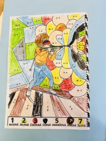 matematika procvicovani prvni trida omalovanky