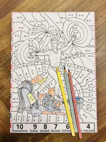 zimni sport krasobrusleni vzdelavani vybarvovani 